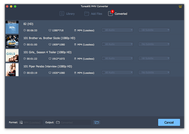 convert itunes movies to blackberry