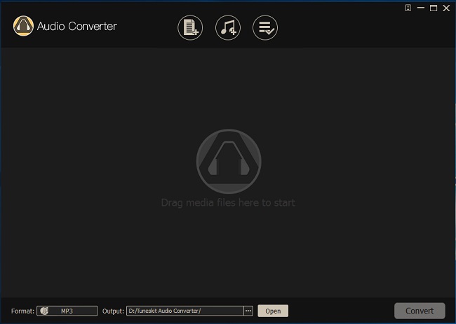 ViWizard audio converter interface