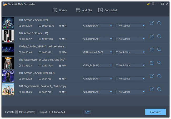 tuneskit m4v converter