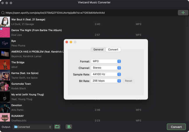 output format mac