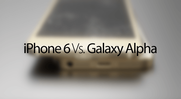 iphone 6 vs galaxy alpha