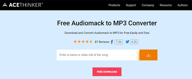 acethinker audiomack downloader