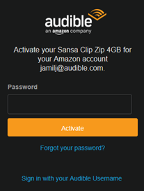 activate sandisk clip sport