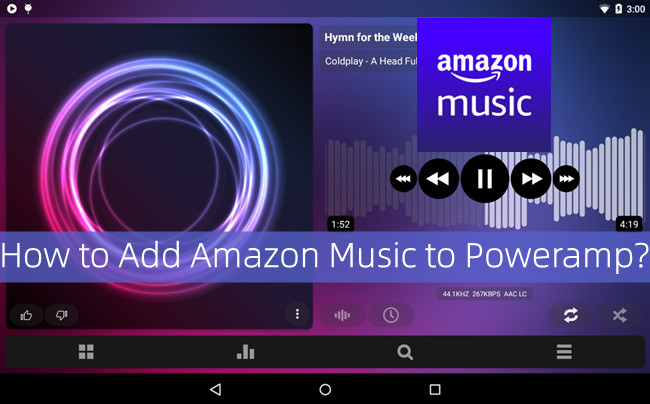 how to add Amazon Music to Poweramp