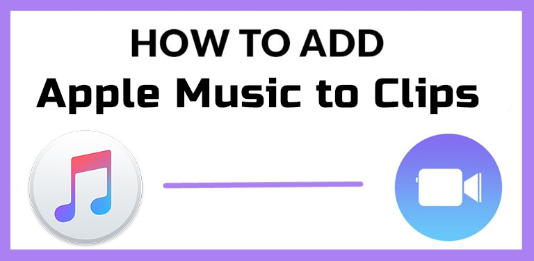add apple music to clips