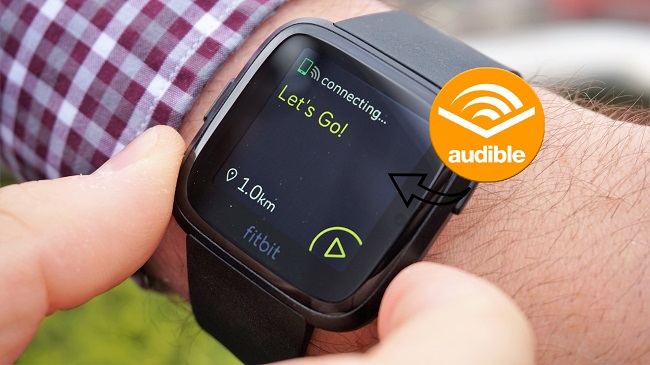 add audible audiobooks on fitbit versa.jpg