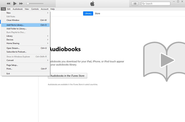 add Audible audiobooks to iTunes