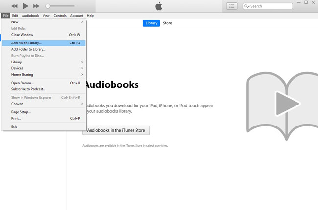 add audiobooks to itunes