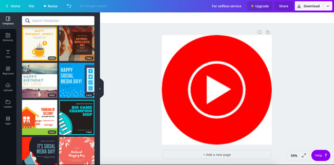 add music from youtube to canva