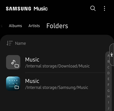 import amazon music to samsung music