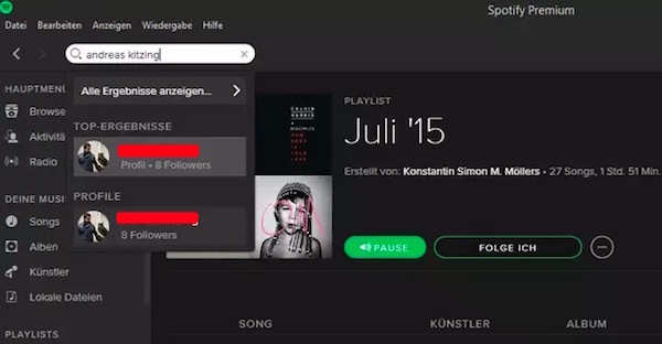 add friends on spotify without facebook
