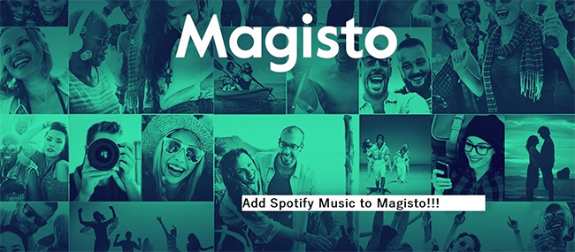 add spotify music to magisto