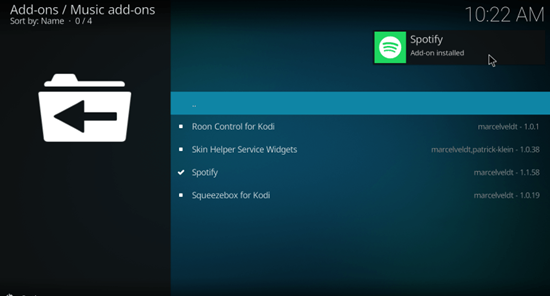 How to Play Spotify Music on Kodi