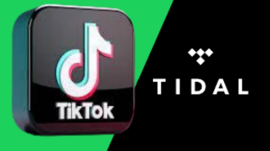 add tidal to tiktok