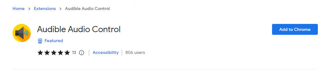 add volume control to chrome