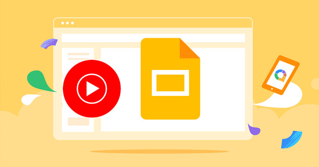 add youtube music to google slides