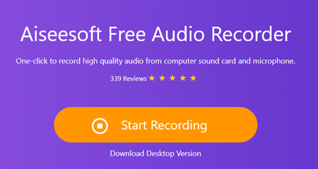 aiseesoft audio recorder