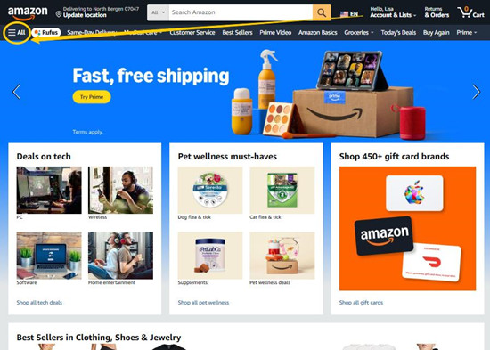 all option amazon store