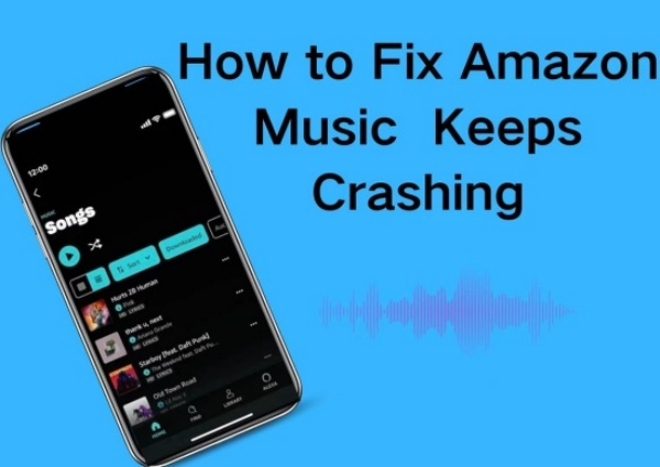 amazon music app keeps crashing
