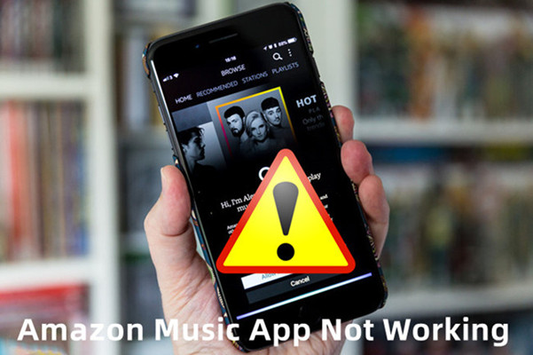 how to fix amaozn music app not working