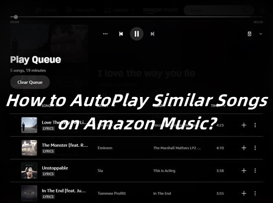 amazon music autoplay similar songs