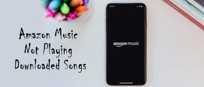 amazon music not playing downloaded songs