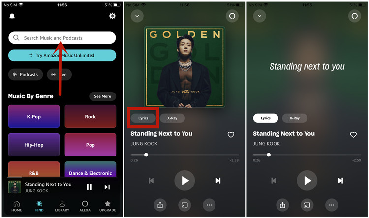 amazon music on mobile