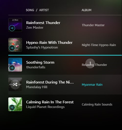 amazon music playlists drag and drop