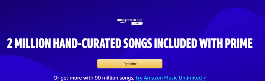 download Amazon Music on Prime app