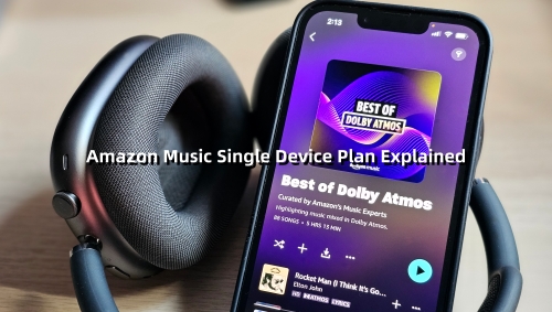 amazon music single device plan