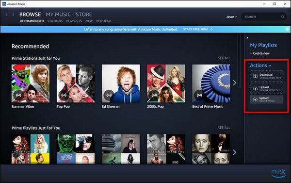 Amazon Music Upload Service