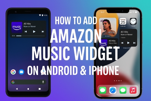 amazon music widget