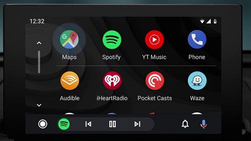play spotify in cars with android auto