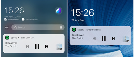android spotify widgets