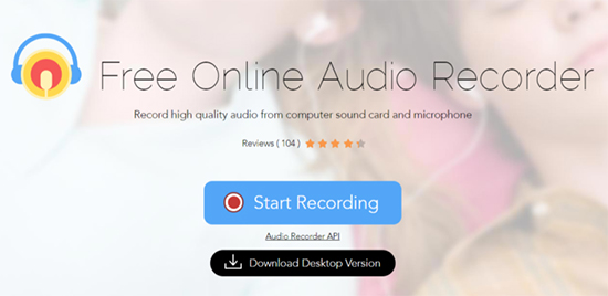 apowerSoft free online audio recorder