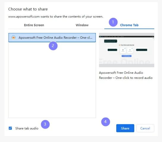 apowersoft recorder instruction