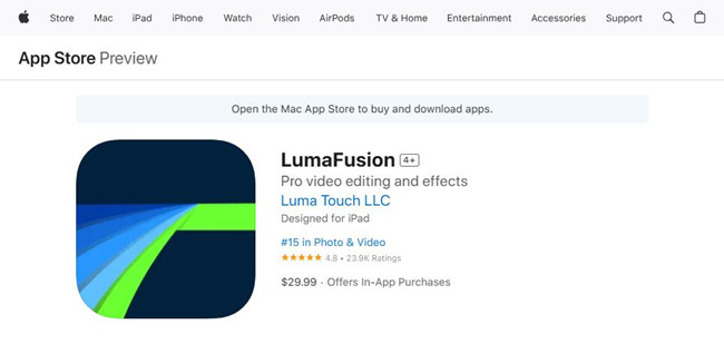 app store lumafusion