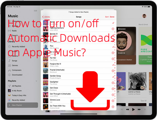 apple music automatic downloads