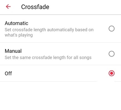 apple music crossfade