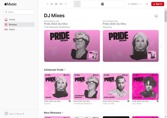 apple music dj mixes