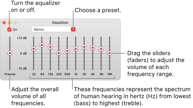 apple music equalizer mac