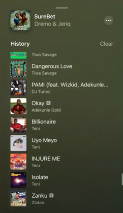 apple music history