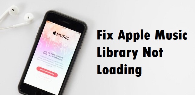 apple music library not loading