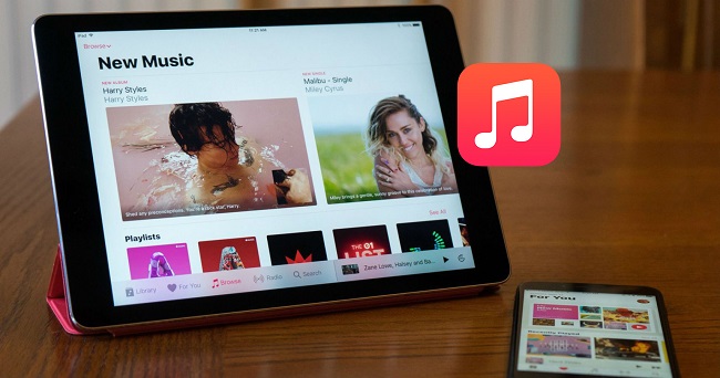 apple music on android tablet