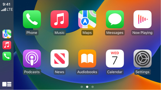 apple music on apple carplay interface