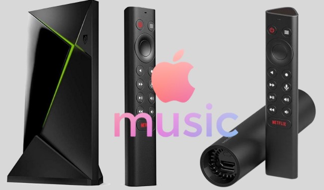 apple music to nvidia shield TV