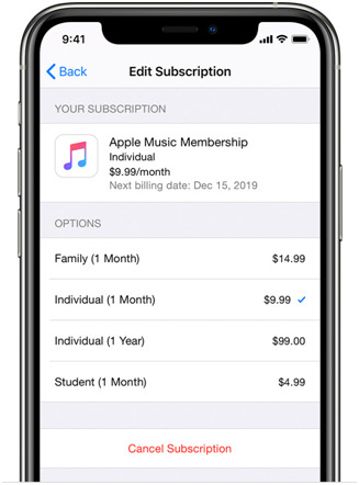 apple music pricing