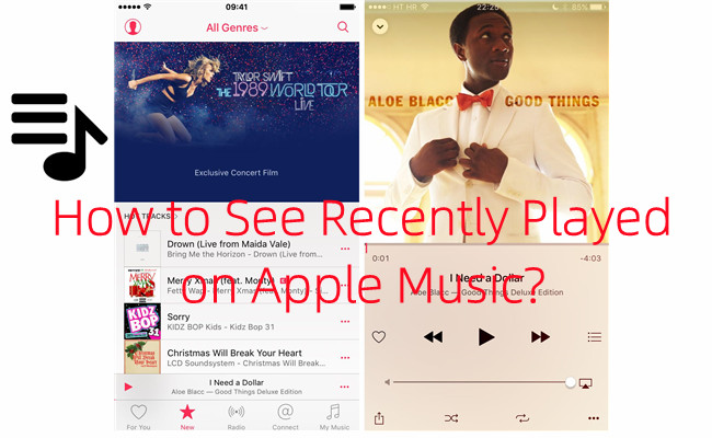 apple music recently played