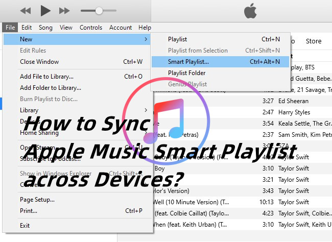 apple music smart playlists not syncing