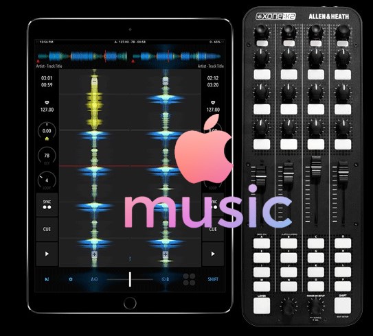 add apple music to dj player pro